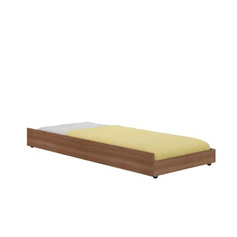 Cama Auxiliar Infantil Multimóveis Carvalho Avelã Premium TX Menor preço em Cama Auxiliar Infantil Multimóveis Carvalho Avelã Premium TX