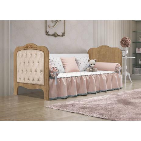 Cama Baba Imperial Amêndoa com Branco com Captone Bege - Planet Baby Menor preço em Cama Baba Imperial Amêndoa com Branco com Captone Bege - Planet Baby