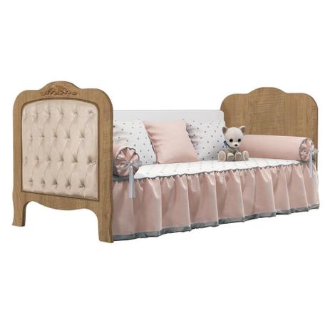 Cama Babá Imperial Amêndoa e Branco - Planet baby Menor preço em Cama Babá Imperial Amêndoa e Branco - Planet baby