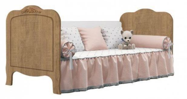 Cama Babá Imperial Branca e Amêndoa Com Colchão - Planet baby Menor preço em Cama Babá Imperial Branca e Amêndoa Com Colchão - Planet baby