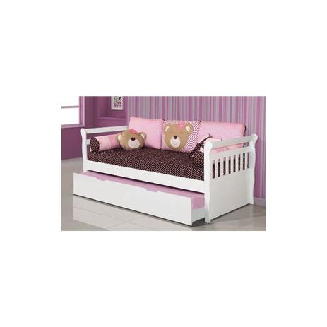 Cama Babá Julia com Auxiliar 100% MDF - Carolina Baby - Carolina Moveis Menor preço em Cama Babá Julia com Auxiliar 100% MDF - Carolina Baby - Carolina Moveis