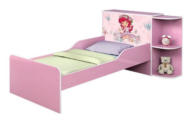 Cama Baú Liz Infantil Moranguinho - JeA Móveis - Ja móveis Menor preço em Cama Baú Liz Infantil Moranguinho - JeA Móveis - Ja móveis