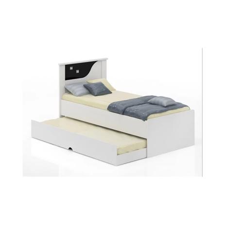 Cama Bibox Solteiro Bianca II - Cimol Móveis Menor preço em Cama Bibox Solteiro Bianca II - Cimol Móveis
