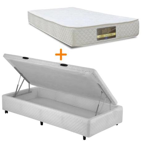 Cama Box Bau Solteiro Padrao Cosmopolita com Colchão Dabe Hotel Ensacado Solteiro Padrao- 088x188 Menor preço em Cama Box Bau Solteiro Padrao Cosmopolita com Colchão Dabe Hotel Ensacado Solteiro Padrao- 088x188