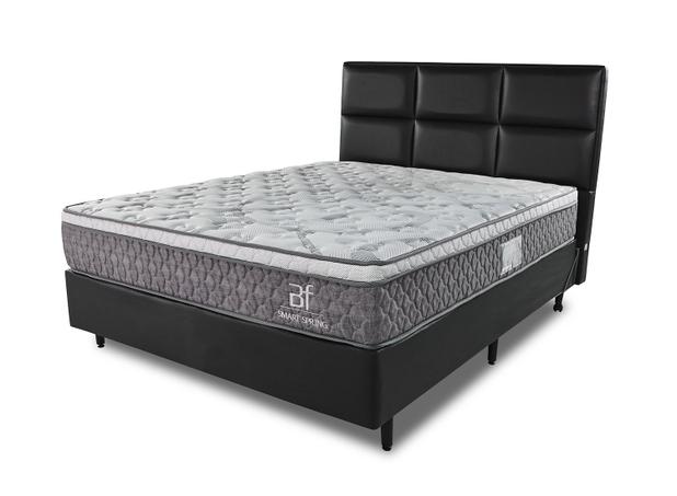 Cama Box Casal (Box + Cabeceira + Colchão) Molas Ensacadas BF Colchões 138x188x73cm é boa?
