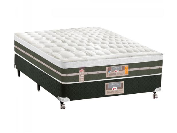 Cama Box Casal (Box + Colchão) Castor Mola - 59cm de Altura Silver Star Menor preço em Cama Box Casal (Box + Colchão) Castor Mola - 59cm de Altura Silver Star