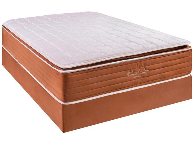 Cama Box Casal (Box + Colchão) Kappesberg - Mola Ensacada 69cm de Altura Natural Sleep Menor preço em Cama Box Casal (Box + Colchão) Kappesberg - Mola Ensacada 69cm de Altura Natural Sleep