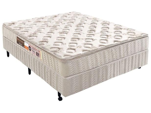 Cama Box Casal (Box + Colchão) Minaspuma - 50cm de Altura Celebrate Menor preço em Cama Box Casal (Box + Colchão) Minaspuma - 50cm de Altura Celebrate
