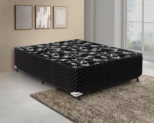 Cama Box Casal Colchão Conjugado Sobel - D28 (188x138x42cm) - Semi-Ortopédica Menor preço em Cama Box Casal Colchão Conjugado Sobel - D28 (188x138x42cm) - Semi-Ortopédica