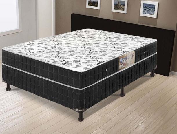 Cama Box Casal Colchão Conjugado Umaflex Granada Ortopédico D28 - 188x138x39 cm Menor preço em Cama Box Casal Colchão Conjugado Umaflex Granada Ortopédico D28 - 188x138x39 cm