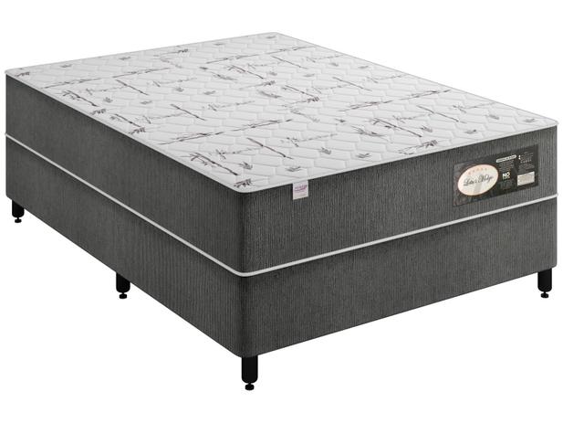 Cama Box Casal Plumatex Conjugada de Mola - 55x138x188cm Lottus Superlastic