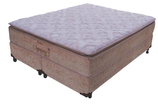 Cama Box + Colchão King Size Probel Supreme 1930x2030x0590 Menor preço em Cama Box + Colchão King Size Probel Supreme 1930x2030x0590