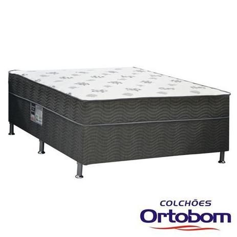 Cama Box Conjugada Casal Dream Spring de Molas Bonnel - Ortobom - Spring Dream Menor preço em Cama Box Conjugada Casal Dream Spring de Molas Bonnel - Ortobom - Spring Dream