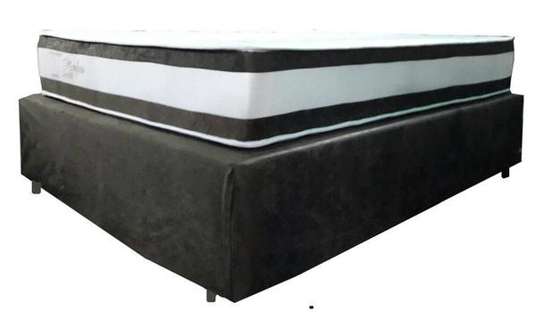 Cama Box Japonesa + Colchão Casal Morfeu Molas Enscadas Sensor Colchões 138x188x74 Menor preço em Cama Box Japonesa + Colchão Casal Morfeu Molas Enscadas Sensor Colchões 138x188x74