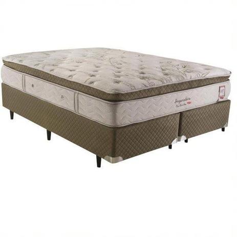 Cama Box Queen Herval Imperatore Eco Bamboo, Molas Ensacadas, 73 x 158 x  198 cm - Cama Box Queen Size - Magazine Luiza