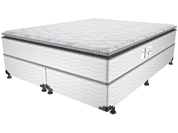 Cama Box Queen Size (Box + Colchão) - ProDormir Colchões Molas Ensacadas/Pocket 28cm Menor preço em Cama Box Queen Size (Box + Colchão) - ProDormir Colchões Molas Ensacadas/Pocket 28cm