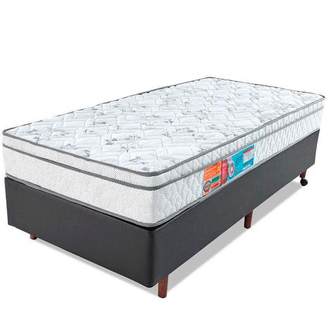 Cama Box Solteiro Colchão D45 Espuma Ortopédica Firme Bf Colchões 88x188x58cm Menor preço em Cama Box Solteiro Colchão D45 Espuma Ortopédica Firme Bf Colchões 88x188x58cm