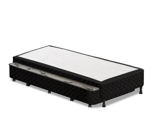 Cama Box SOLTEIRO Flora Bicama Black - Molas Bonnel - 096x203 - Gazin Menor preço em Cama Box SOLTEIRO Flora Bicama Black - Molas Bonnel - 096x203 - Gazin