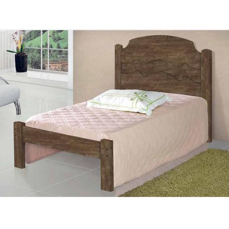 Cama Cambel Iris - SOLTEIRO - Marrom Menor preço em Cama Cambel Iris - SOLTEIRO - Marrom