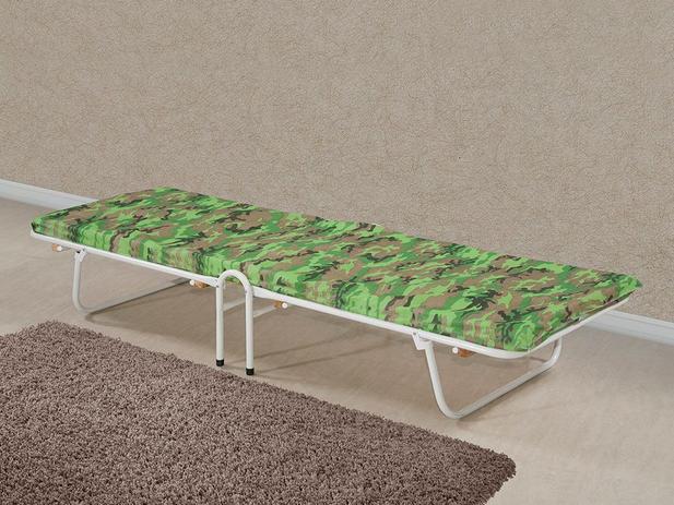 Cama Camping Dobrável Solteiro com Colchão Espuma - bonan Menor preço em Cama Camping Dobrável Solteiro com Colchão Espuma - bonan