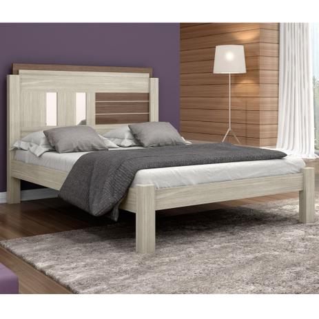 Cama Casal F79 Amanda 1,38 - Avelã/Castanho - Framar Menor preço em Cama Casal F79 Amanda 1,38 - Avelã/Castanho - Framar