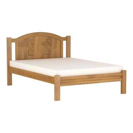 Cama Casal Flex Grécia Mel para Colchão 128 cm ou 138 cm Madeira Maciça Pinus - Cavazotto Menor preço em Cama Casal Flex Grécia Mel para Colchão 128 cm ou 138 cm Madeira Maciça Pinus - Cavazotto