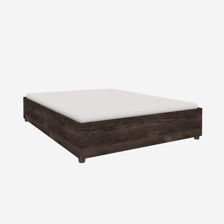 Cama Casal Grecia Espresso Móveis Cumaru Rustic Menor preço em Cama Casal Grecia Espresso Móveis Cumaru Rustic