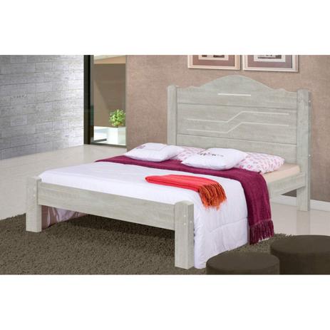 Cama Casal Thalia Cambel Móveis Avelã Wood Menor preço em Cama Casal Thalia Cambel Móveis Avelã Wood