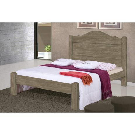 Cama Casal Thalia Cambel Móveis Noce Menor preço em Cama Casal Thalia Cambel Móveis Noce