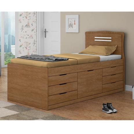 Cama cômoda solteiro florença com 7 gavetas imbuía fosco - conquista é boa?