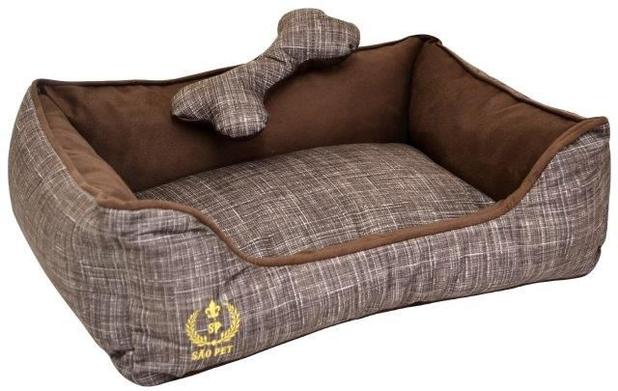 Cama Dakar Dp Face Suede P Mr 42X55X17Cm - São pet Menor preço em Cama Dakar Dp Face Suede P Mr 42X55X17Cm - São pet