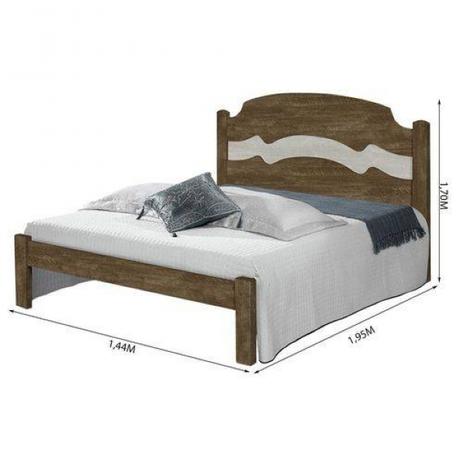 Cama de Casal Cambel Iris Castanho Wood Avelã Wood Flex Menor preço em Cama de Casal Cambel Iris Castanho Wood Avelã Wood Flex