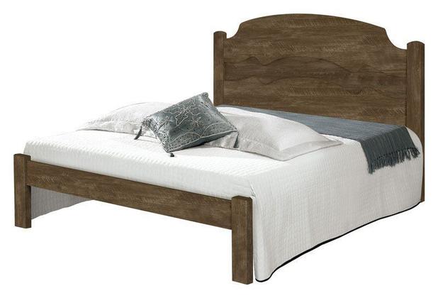 Cama de Casal Íris Castanho - Cambel Móveis Menor preço em Cama de Casal Íris Castanho - Cambel Móveis
