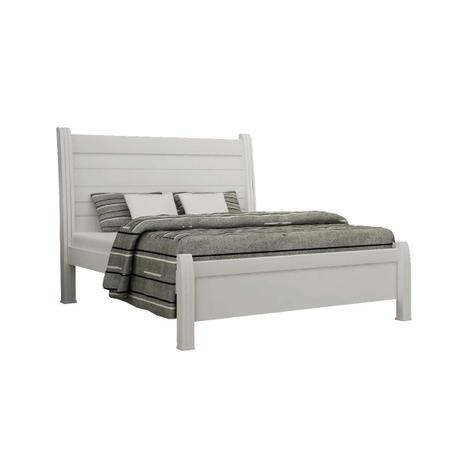 Cama de Casal Rufato Arezzo Branco - A costa rica Menor preço em Cama de Casal Rufato Arezzo Branco - A costa rica