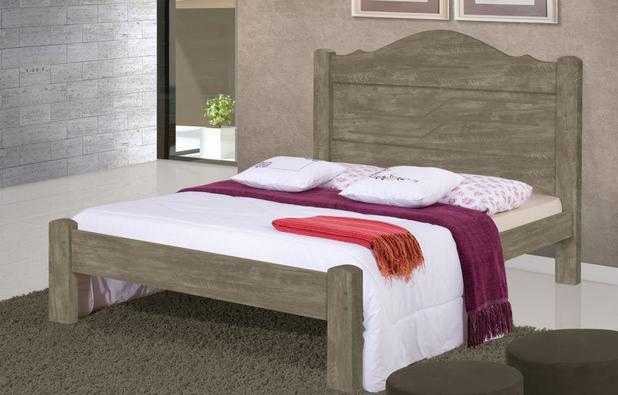 Cama de Casal Thalia Noce - Cambel Móveis - Móveis cambel Menor preço em Cama de Casal Thalia Noce - Cambel Móveis - Móveis cambel