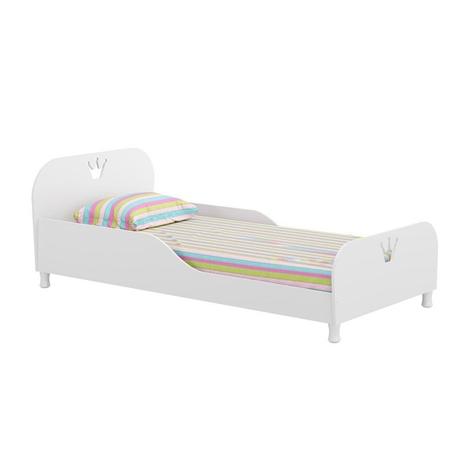 Cama de Solteiro 190 x 90 cm 2320 Branco Brilho - Multimóveis Baby Menor preço em Cama de Solteiro 190 x 90 cm 2320 Branco Brilho - Multimóveis Baby