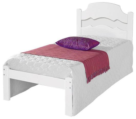 Cama de Solteiro Íris Branco - Cambel Móveis Menor preço em Cama de Solteiro Íris Branco - Cambel Móveis