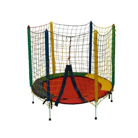 Cama Elástica 1,70m Multicolorida - Central dos brinquedos Menor preço em Cama Elástica 1,70m Multicolorida - Central dos brinquedos