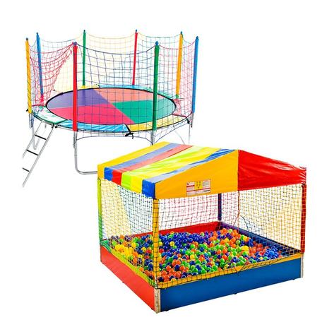 Cama Elastica 4,40 + Piscina de Bolinhas 2x2 - FRETE GRATIS - Mundi toys Menor preço em Cama Elastica 4,40 + Piscina de Bolinhas 2x2 - FRETE GRATIS - Mundi toys