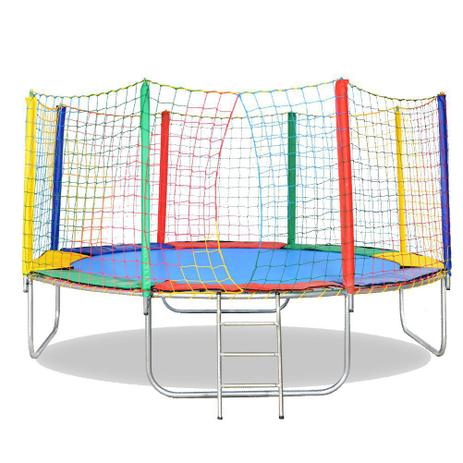 Cama Elástica Jundplay 330cm Multicolorida Menor preço em Cama Elástica Jundplay 330cm Multicolorida