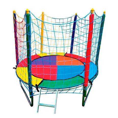 Cama Elástica Nacional 2,00m Full Collors - Mundi toys Menor preço em Cama Elástica Nacional 2,00m Full Collors - Mundi toys