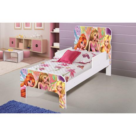 Cama Infantil Adesivada Juvenil Divaloto Branco/Rosa Branco/Rosa Menor preço em Cama Infantil Adesivada Juvenil Divaloto Branco/Rosa Branco/Rosa