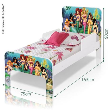 Cama Infantil Adesivada Sereias com Colchão - Divaloto é ruim? Cama Infantil Adesivada Sereias com Colchão - Divaloto é boa?