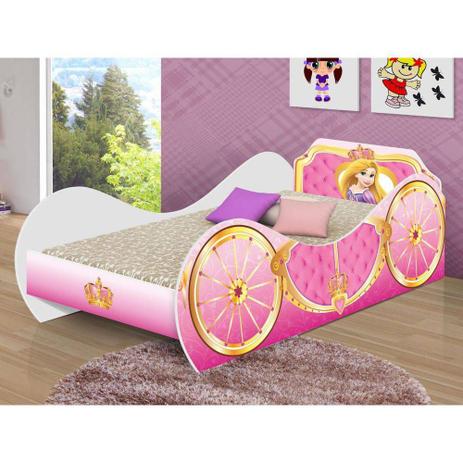 Cama infantil carruagem princesa sem colchão - lojas movex Menor preço em Cama infantil carruagem princesa sem colchão - lojas movex