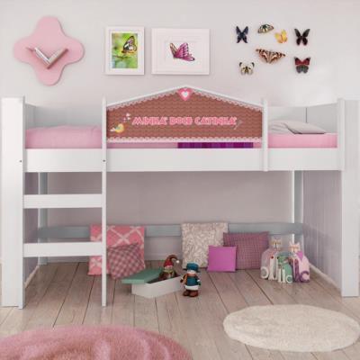 Cama infantil doce casinha play - pura magia Menor preço em Cama infantil doce casinha play - pura magia