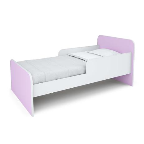 Cama Infantil Inocência Rosa e Branco - Batrol Menor preço em Cama Infantil Inocência Rosa e Branco - Batrol