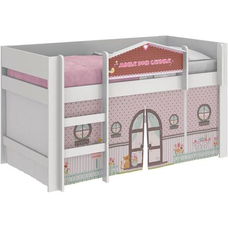 Cama Infantil Minha Doce Casinha Play - Pura magia Menor preço em Cama Infantil Minha Doce Casinha Play - Pura magia