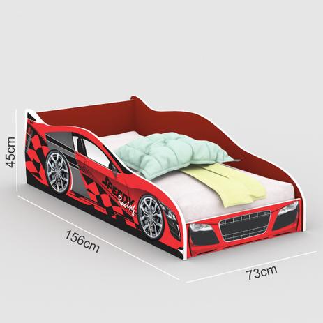 Cama infantil/ mini cama infantil carro speed vermelho c/ colchão- rpm móveis - Rpm moveis Menor preço em Cama infantil/ mini cama infantil carro speed vermelho c/ colchão- rpm móveis - Rpm moveis
