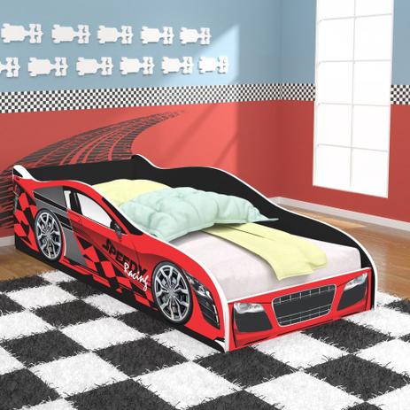 Cama infantil/ mini cama infantil carro speed vermelho e preto - rpm móveis - Rpm moveis Menor preço em Cama infantil/ mini cama infantil carro speed vermelho e preto - rpm móveis - Rpm moveis