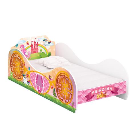 Cama infantil/ mini cama infantil carruagem princesa encantada c/ colchão - lojas movex - Rpm moveis Menor preço em Cama infantil/ mini cama infantil carruagem princesa encantada c/ colchão - lojas movex - Rpm moveis